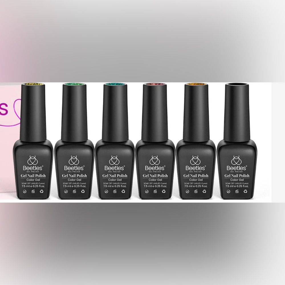 New Beetles 6 Colors Gel Polish Set, Fall Colors +